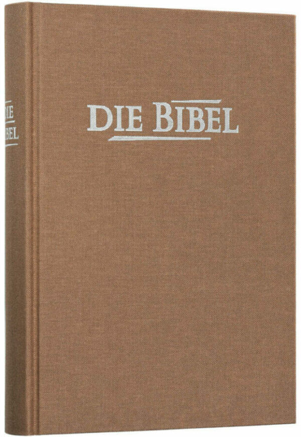 Elberfelder Bibel – Taschenausgabe (Hardcover, Leinen sandfarben)