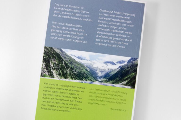 Sei ein Friedensstifter