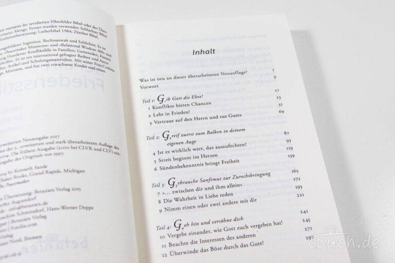 Sei ein Friedensstifter