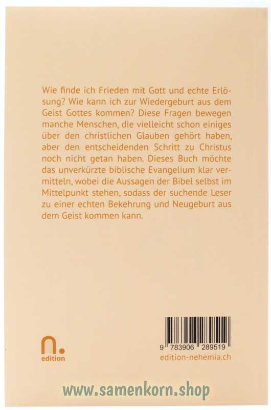 Gottes Weg zur Errettung