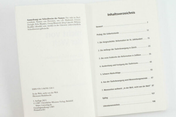 In der Welt, nicht von der Welt