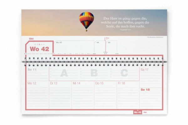 IV-TK-26.indd Panorama Tischkalender 2026